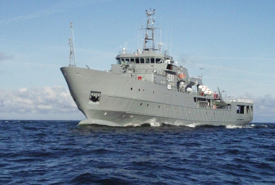 Ukraina: Grupa okrętów NATO pod polskim dowództwem wypłynęła z Odessy